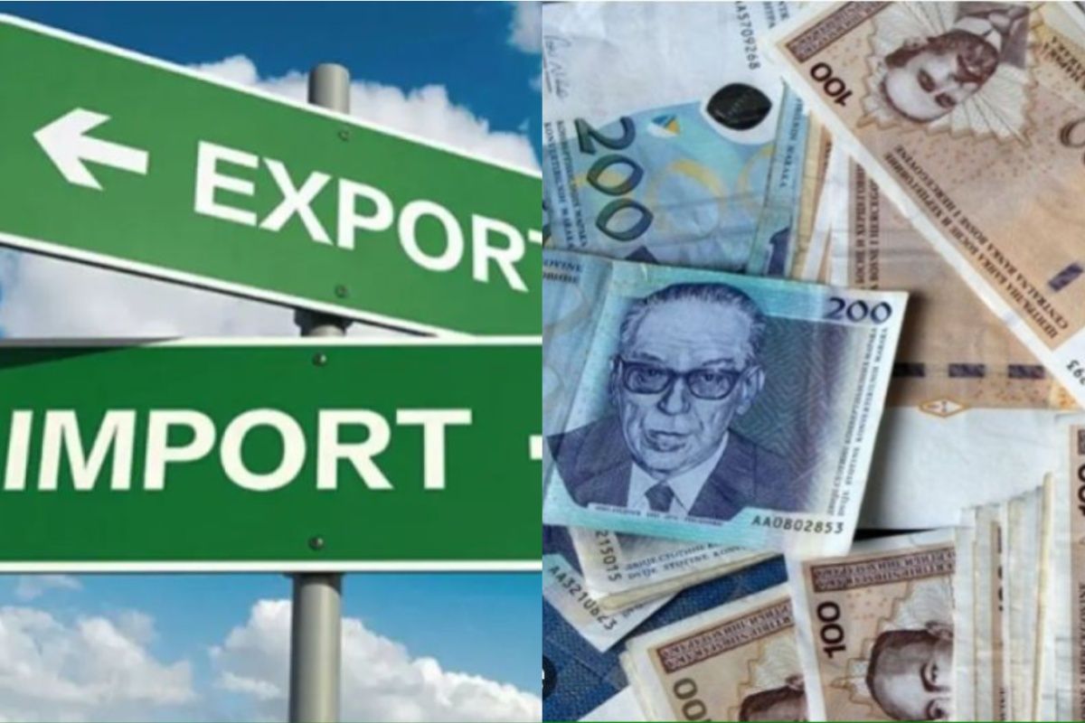 Vanjskotrgovinski deficit BiH iznosi 9,4 milijarde KM za devet mjeseci