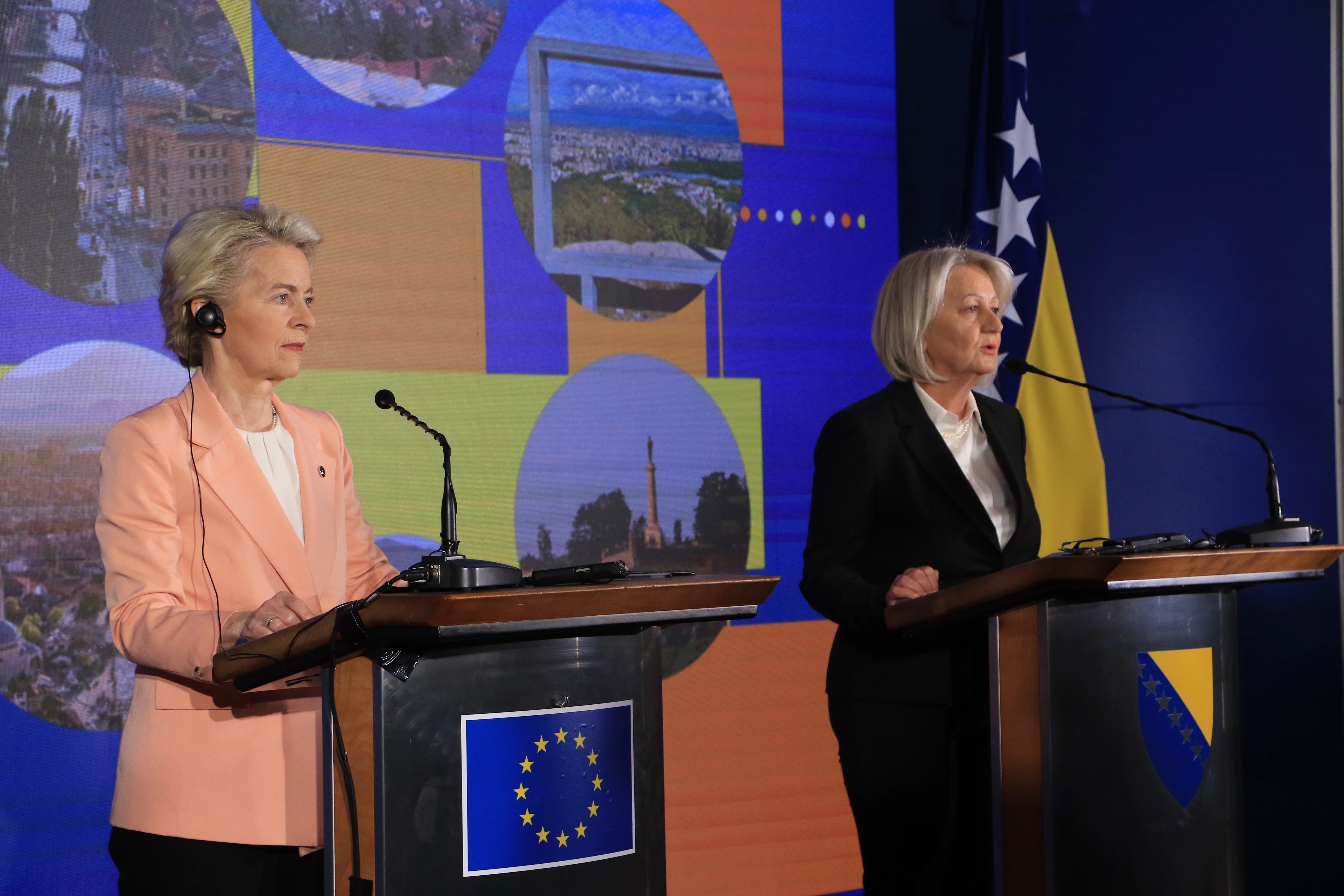 Ursula von der Leyen i Borjana Krišto