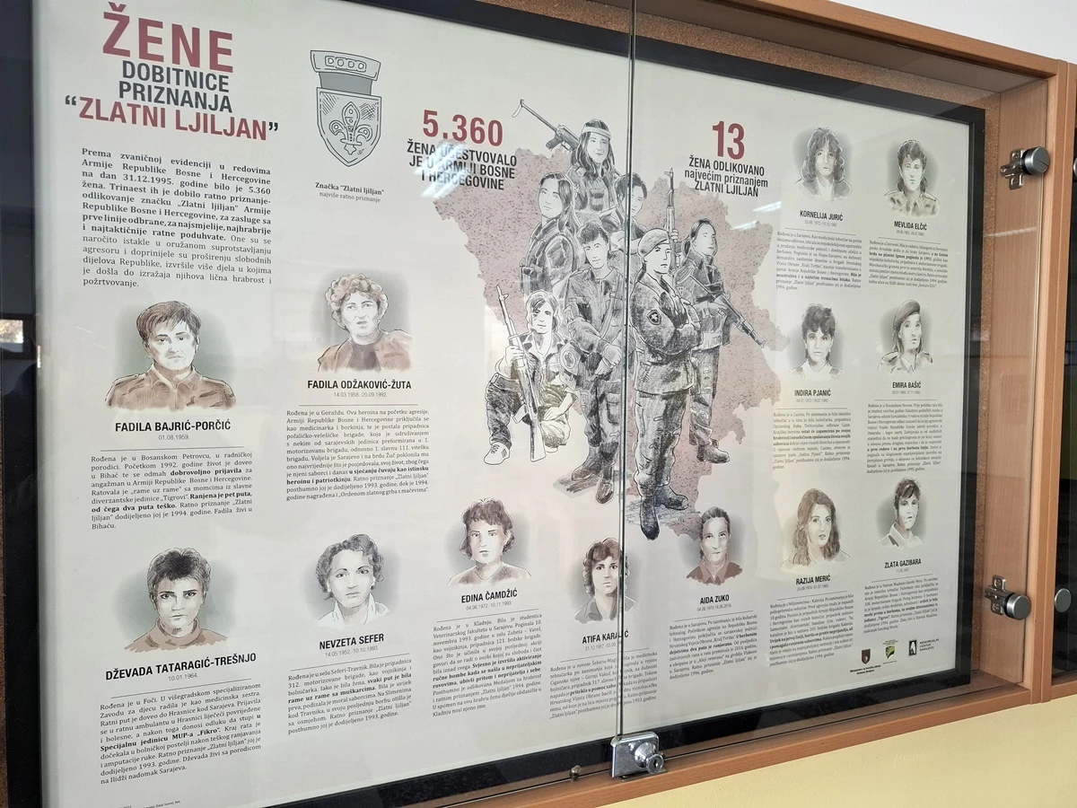 Infografika o 13 dobitnica "Zlatnog ljiljana"
