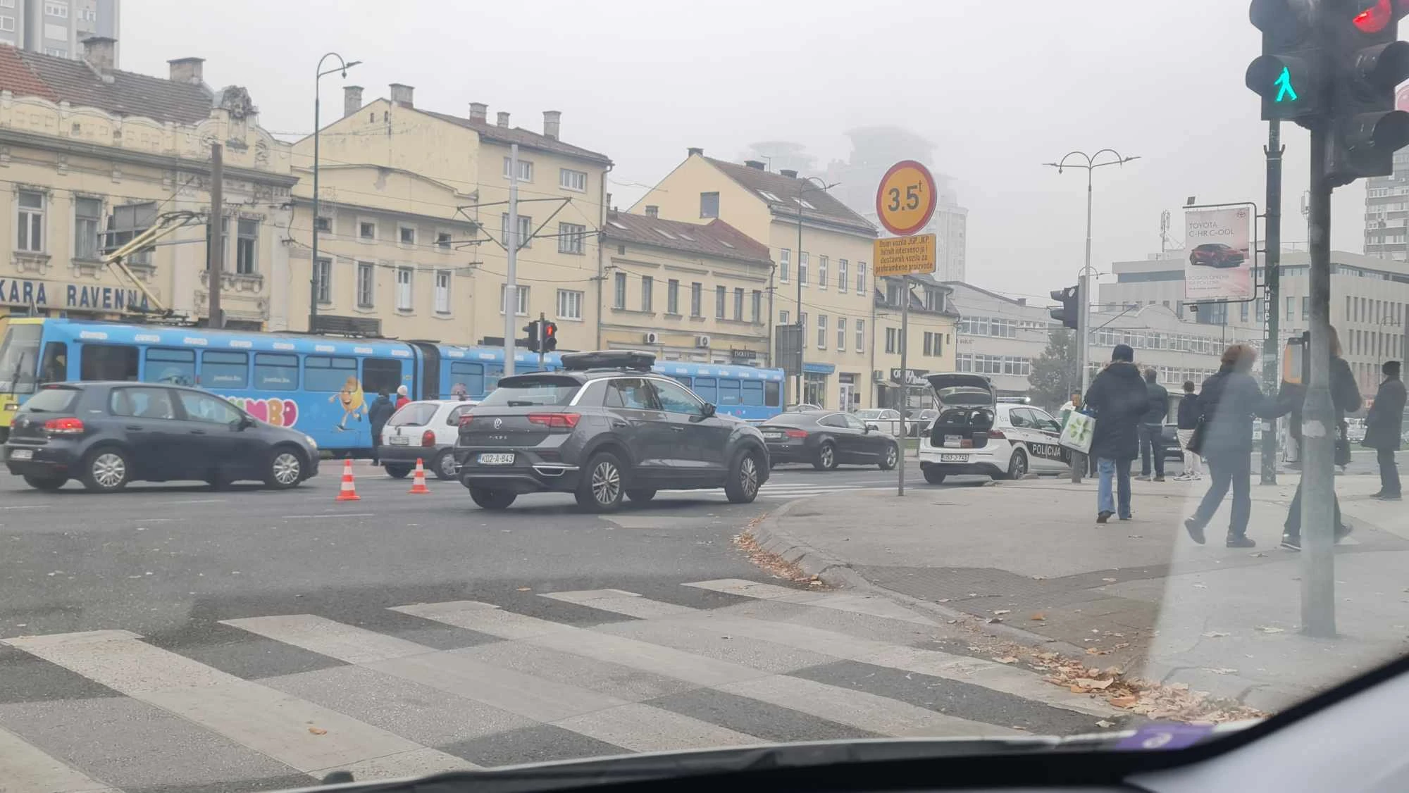 Saobraćajna nesreća na Dolac Malti