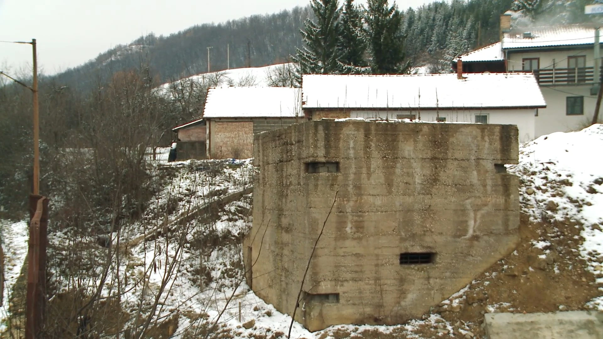 Objekat nekadašnjeg logora Bunker u Vogošći