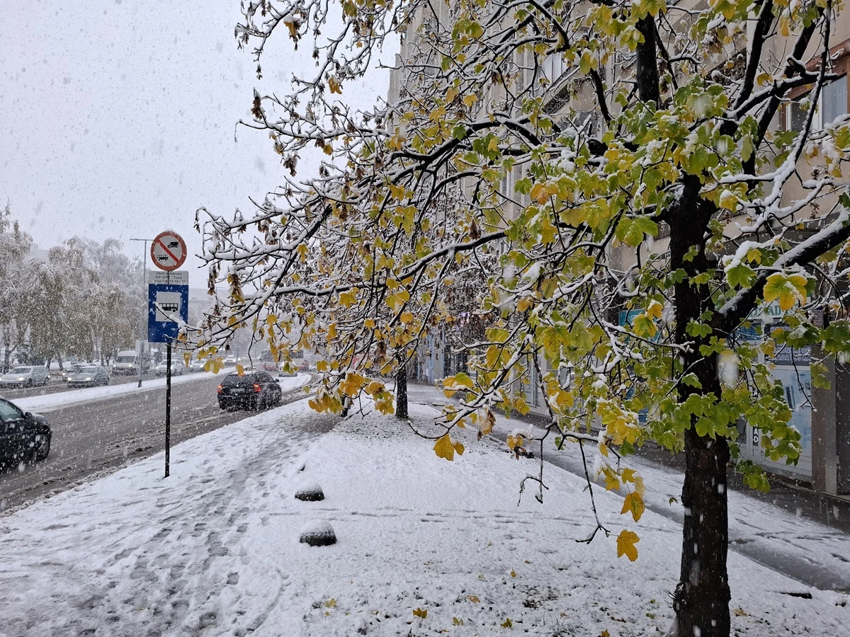 Snijeg u Tuzli