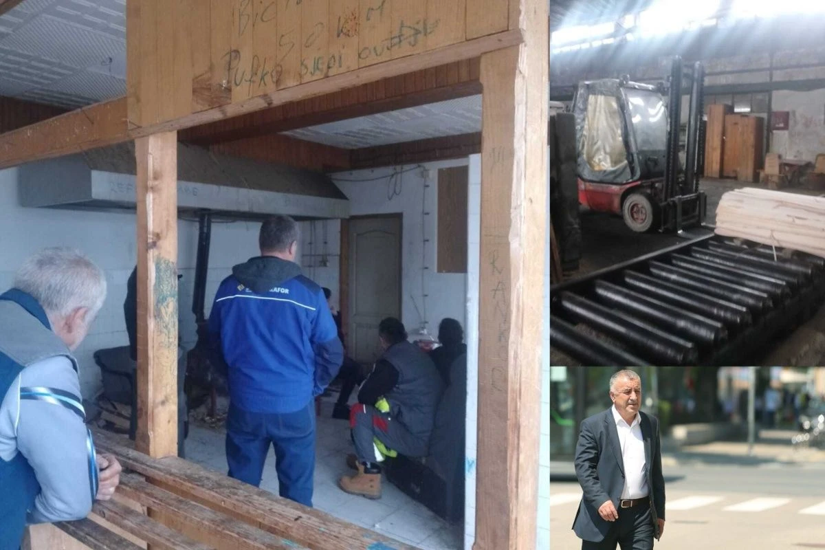 Štrajk u Drvnoj industriji Šipovo/Milan Kovač