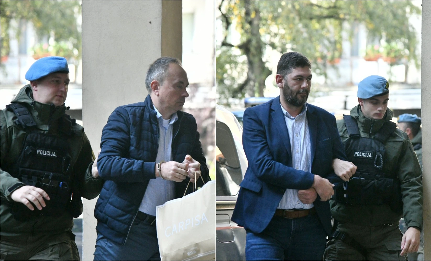 S privođenja Salamovića i Sulejmanovića
