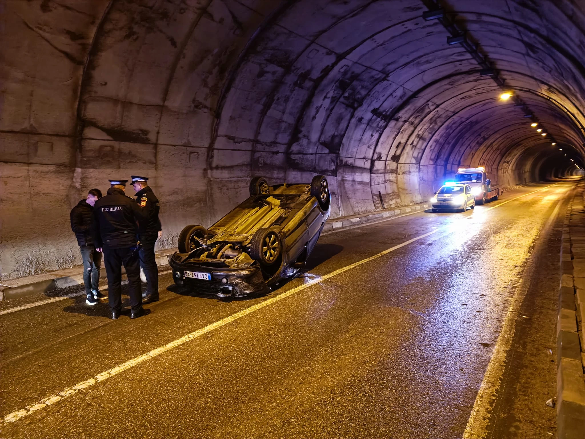 Policija na mjestu događaja