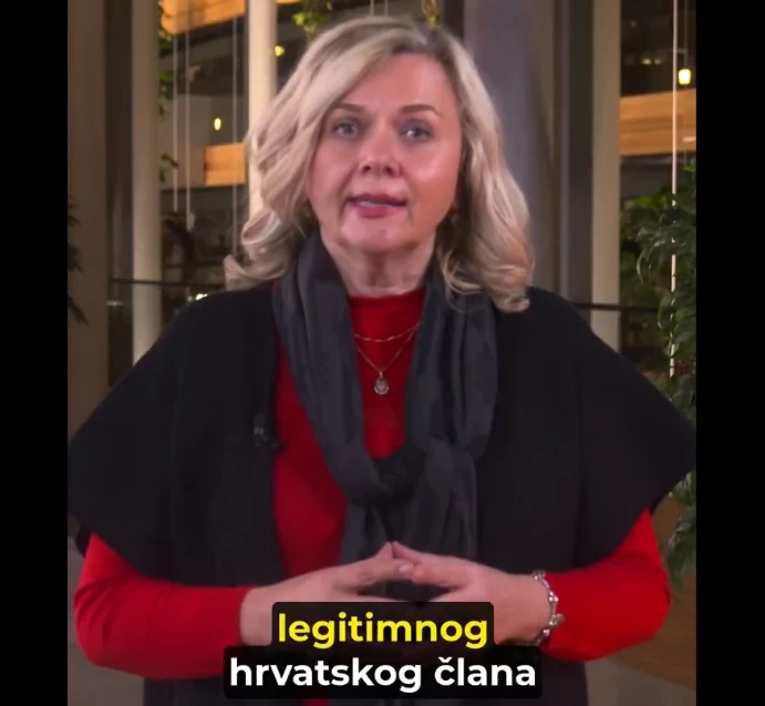 Željana Zovko, zastupnica HDZ-a u Evropskom parlamentu