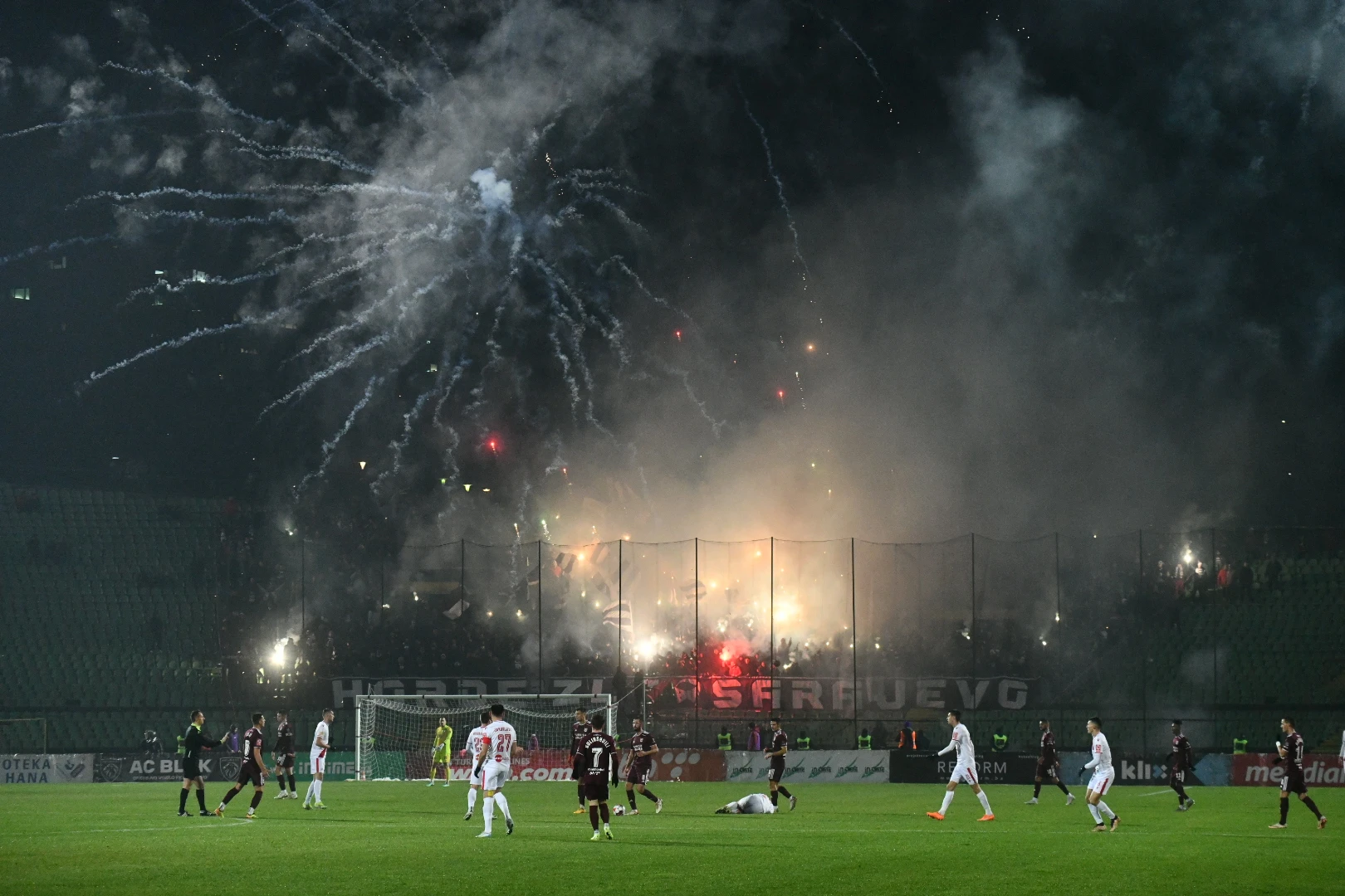 Bordo tim kažnjen zbog pirotehnike