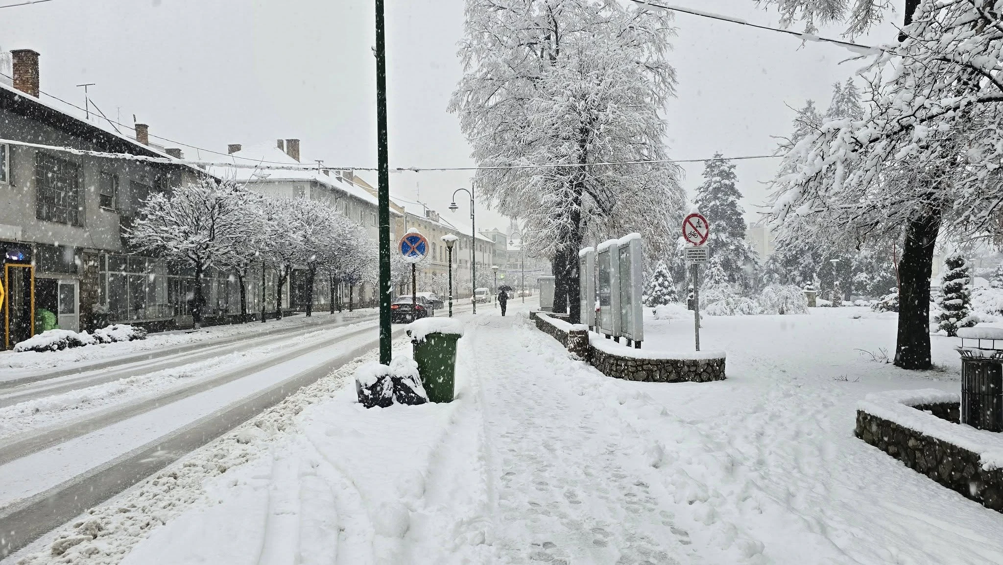 Gradačac pod snijegom
