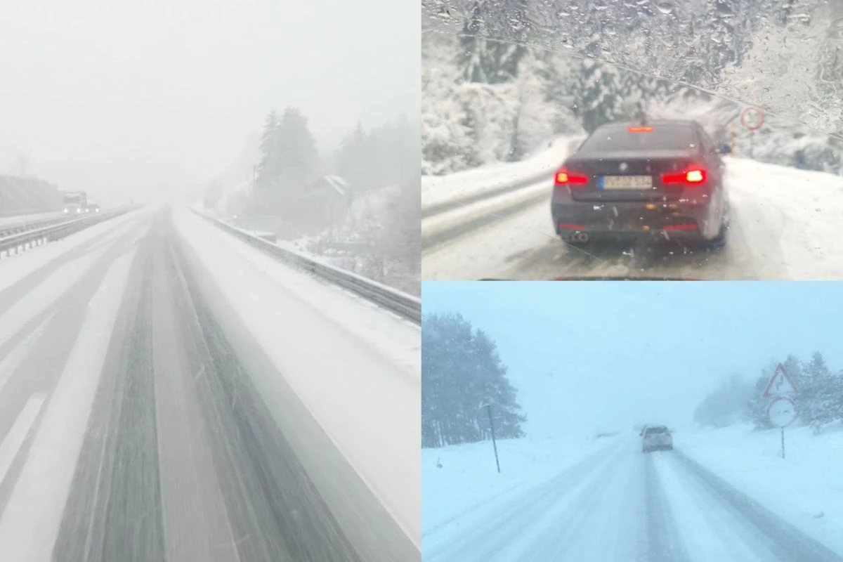 A1 kod Lepenice, prava ka Olovu i Kupreško polje