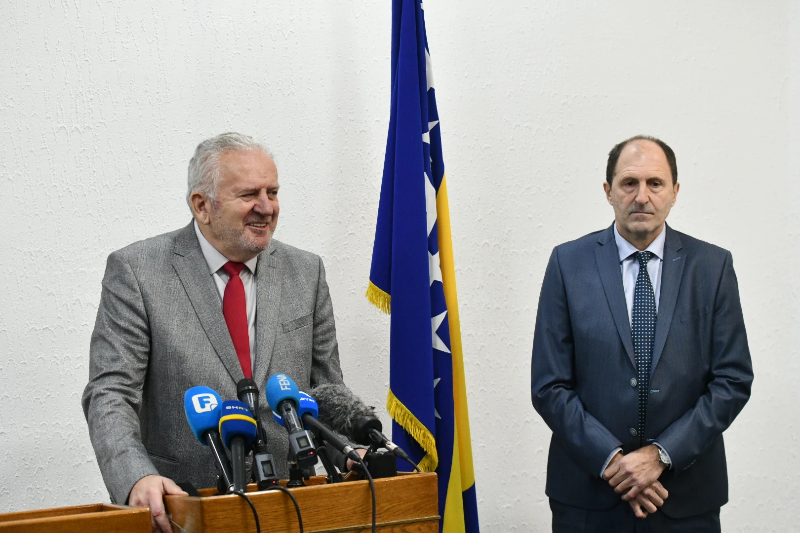 Safudin Čengić (lijevo)