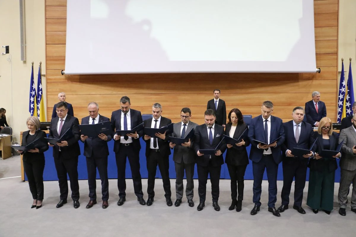 S polaganje zakletve članova Vijeća ministara BiH