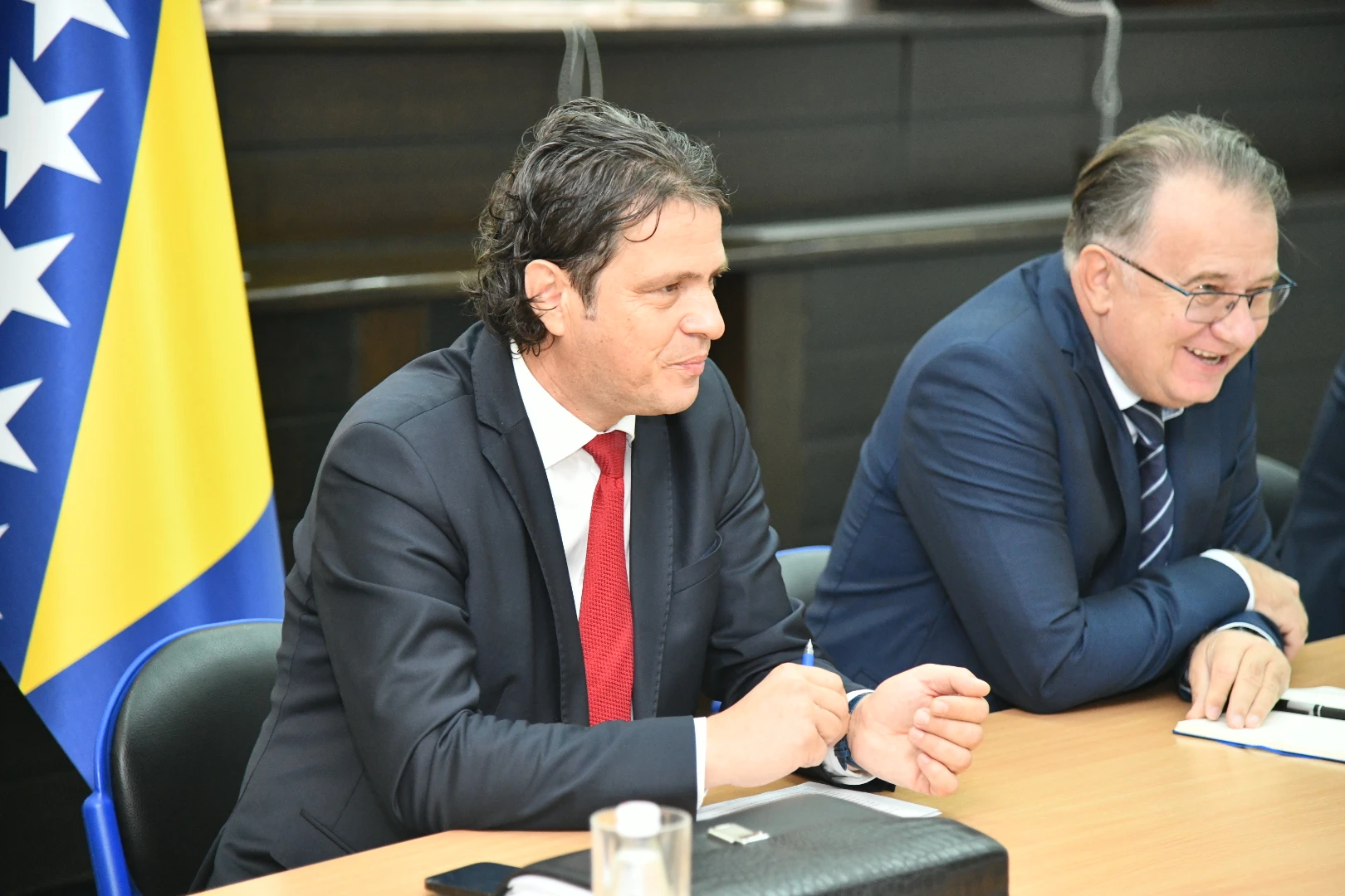 Toni Kraljević i premijer FBiH Nermin Nikšić