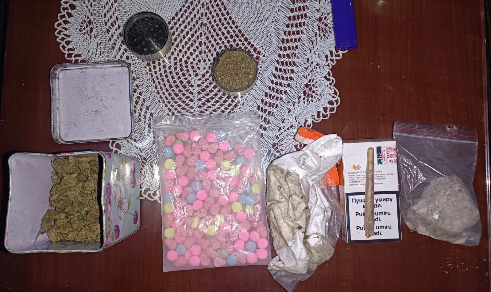Droga pronađena u pretresima