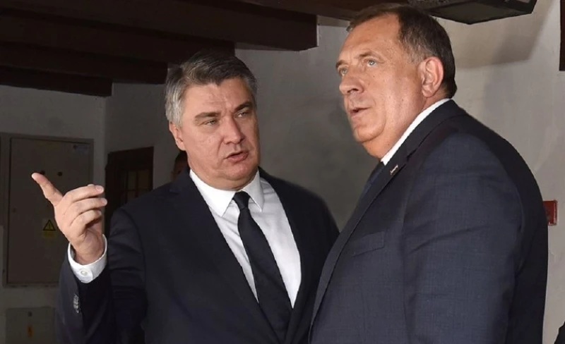 Zoran Milanović i Milorad Dodik