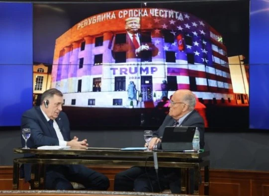 Milorad Dodik i Rudy Giuliani