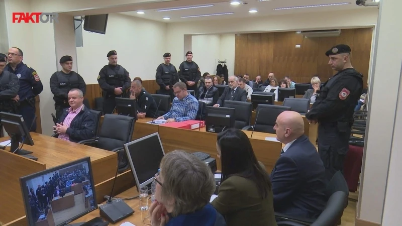 S jednog od ročišta optuženima