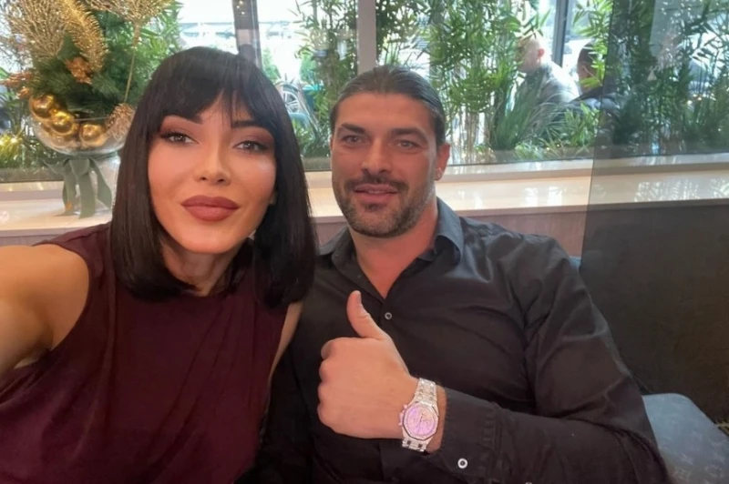Ajla Alimanović, bivša direktorica FK Sarajevo, i Andy Bara
