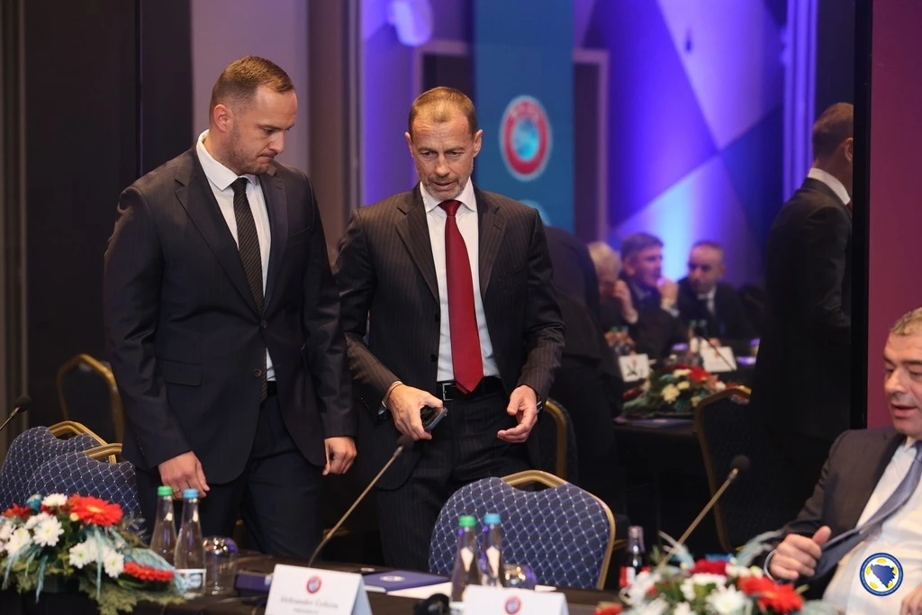 Vico Zeljković i Aleksander Čeferin