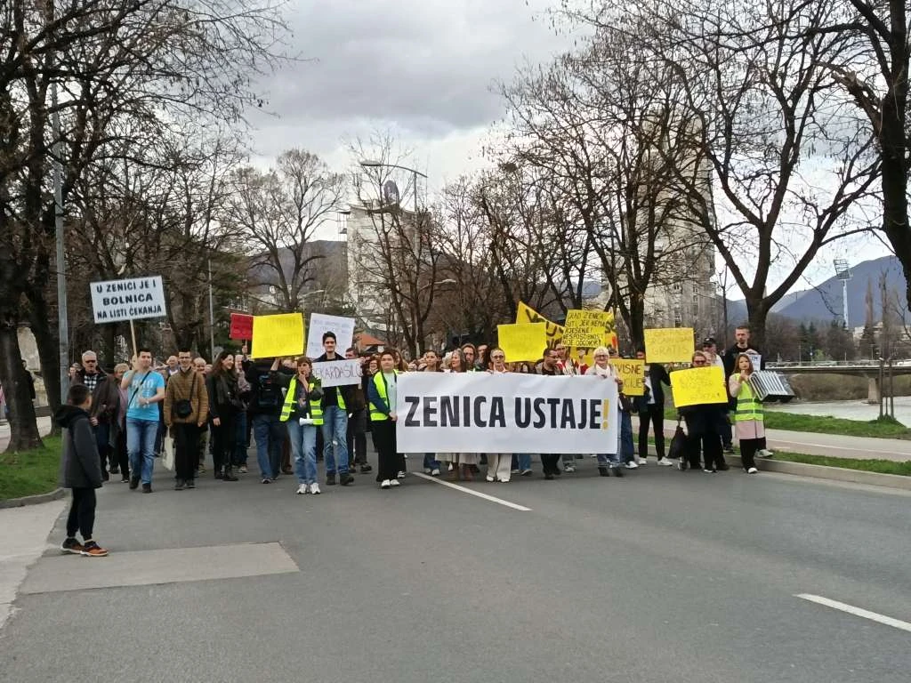 S protesta u Zenici