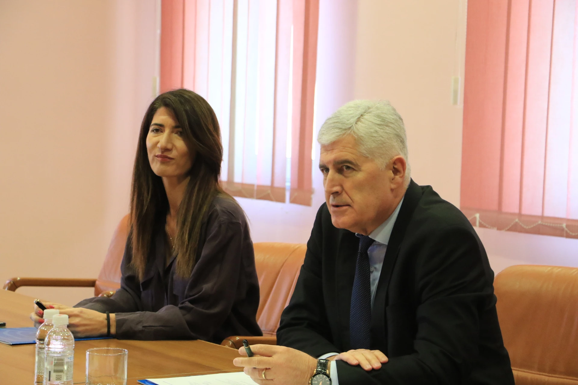 Dragan Čović na sastanku s Trojkom