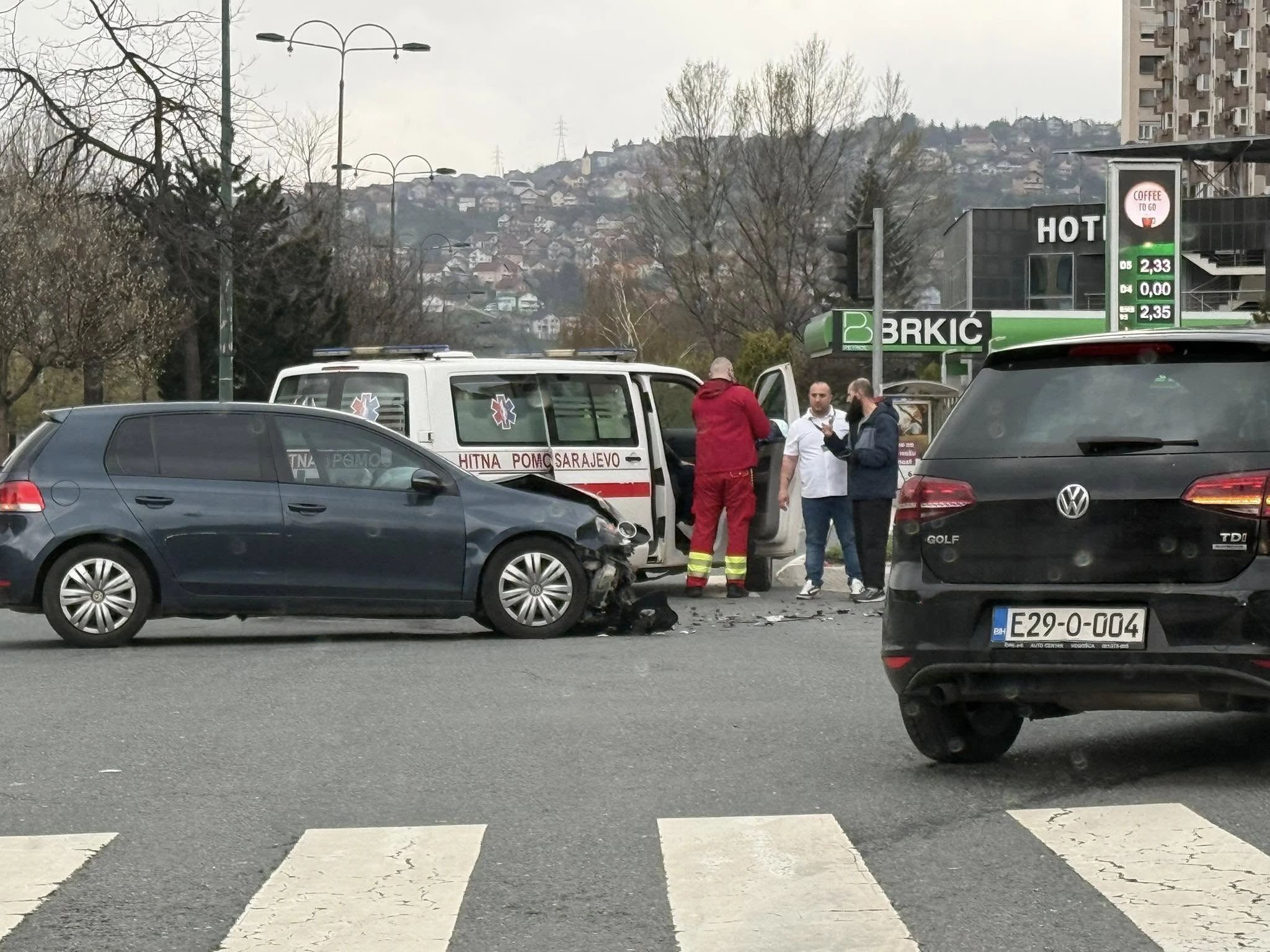 Stepen povreda nije poznat