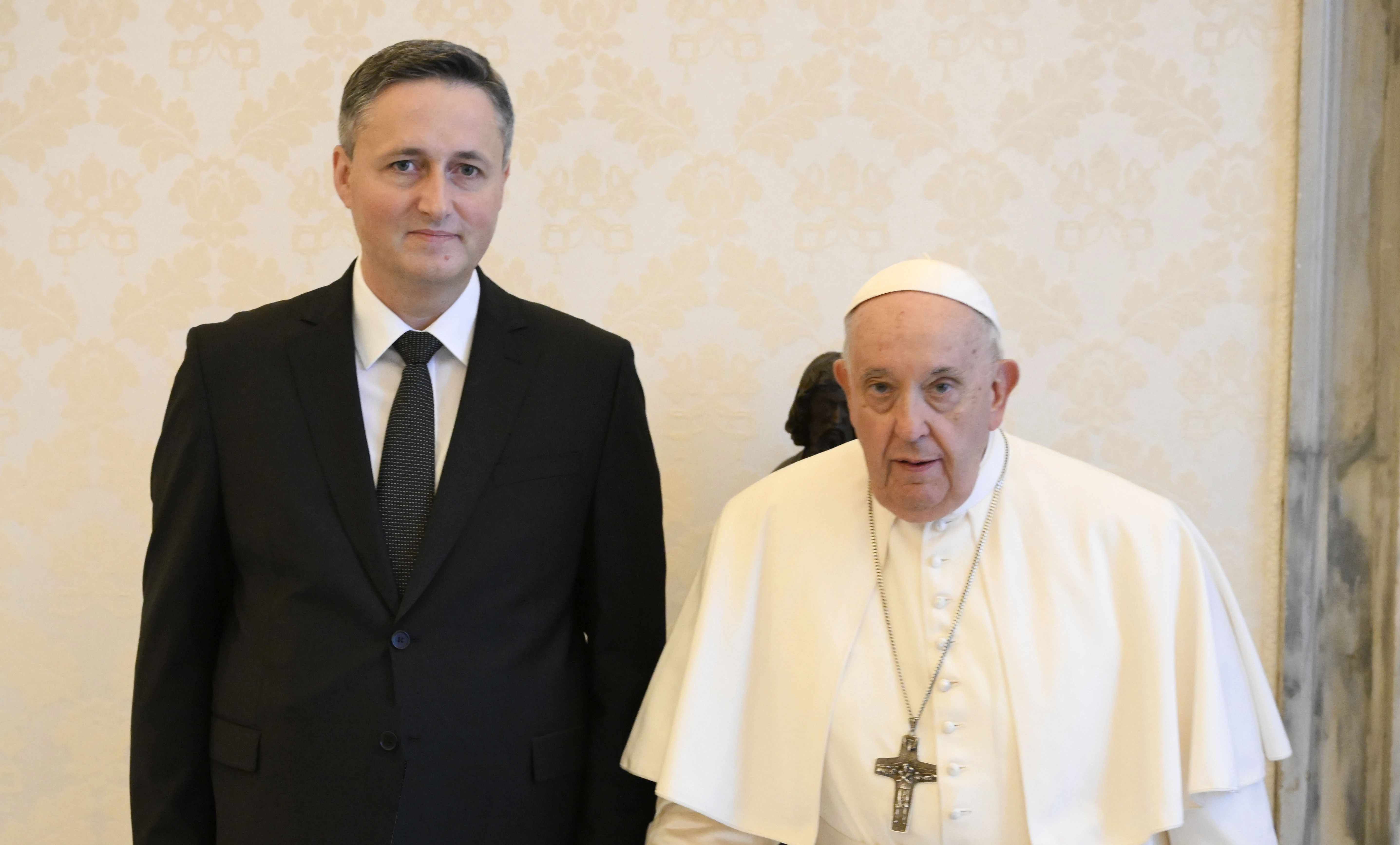 Bećirović i Papa Franjo