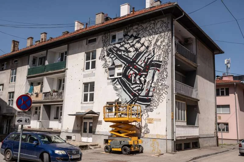 Mural u Bihaću