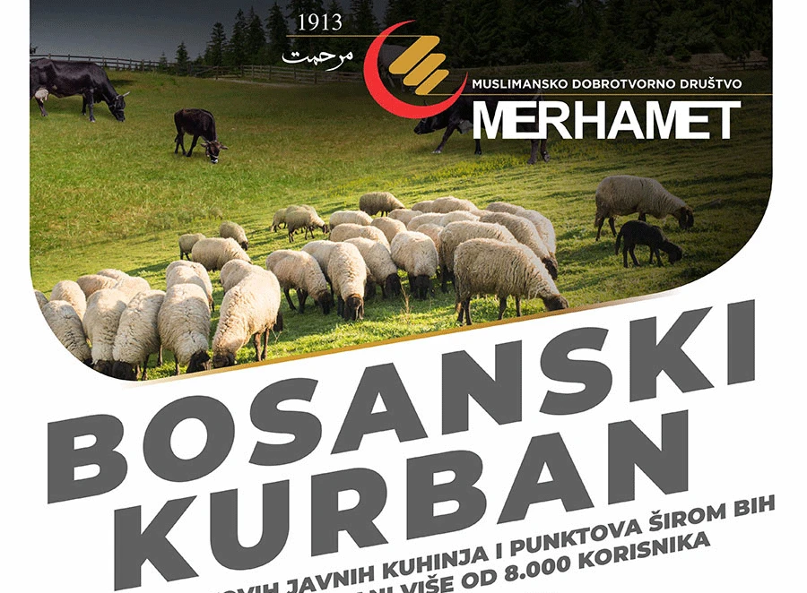 Donacija za bosanski kurban iznosi 550 KM