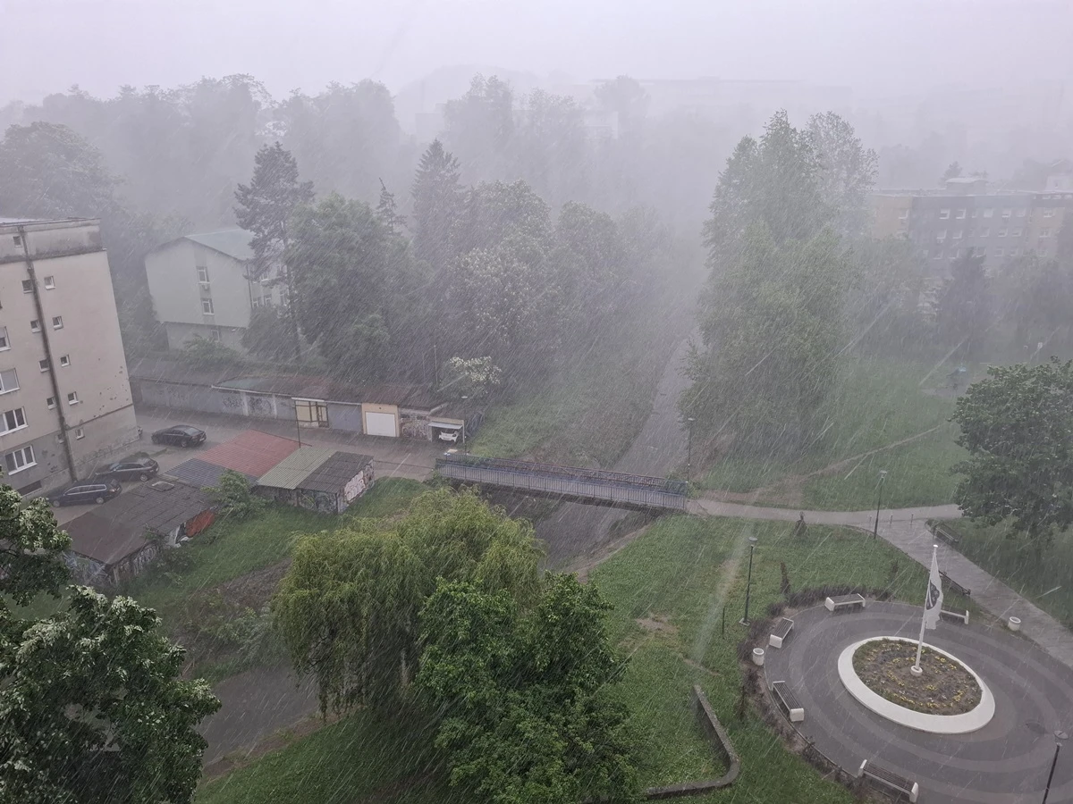 Nevrijeme u Tuzli