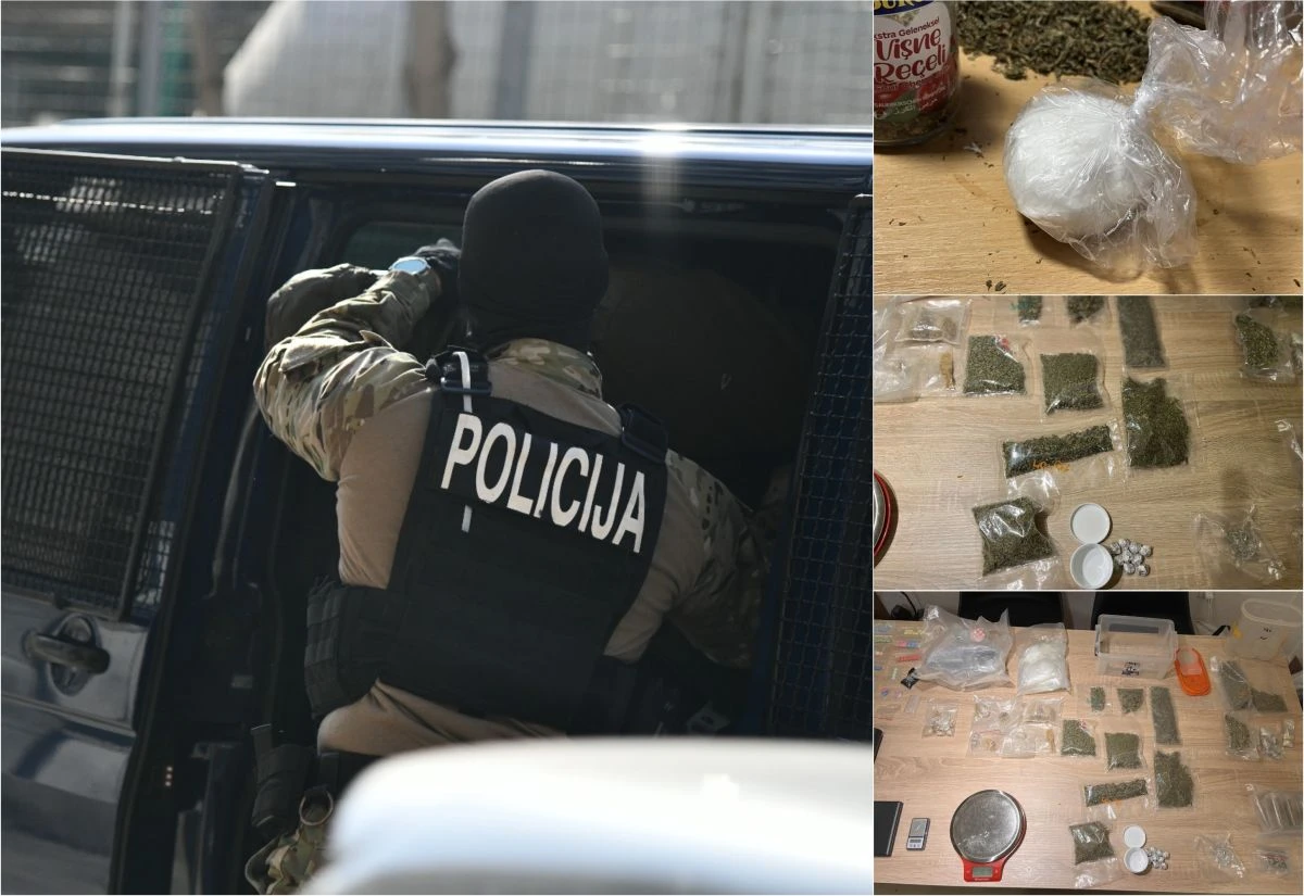 U pretresima nađeni različiti narkotici