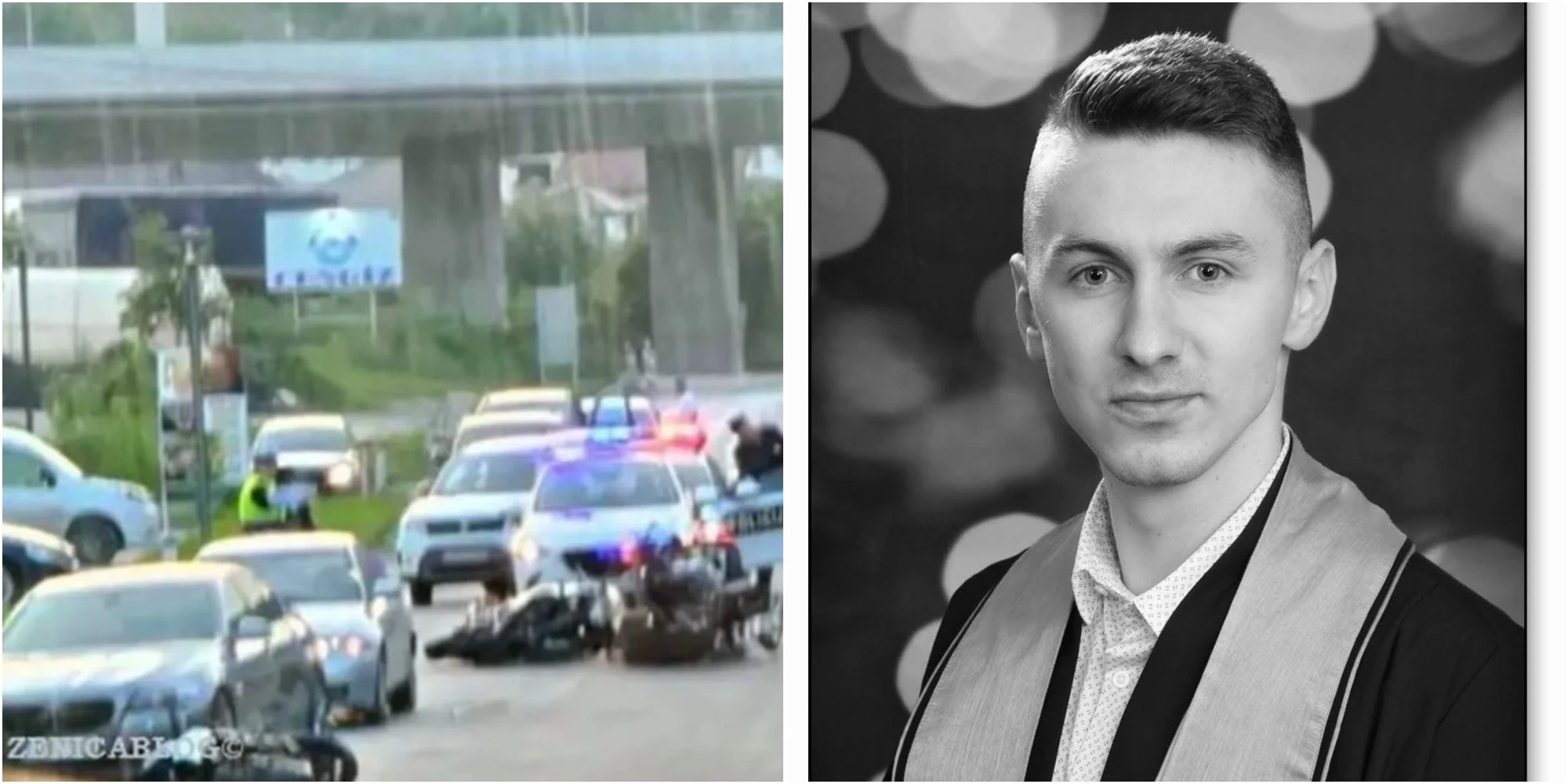 Semin Hasić je stradao na motociklu