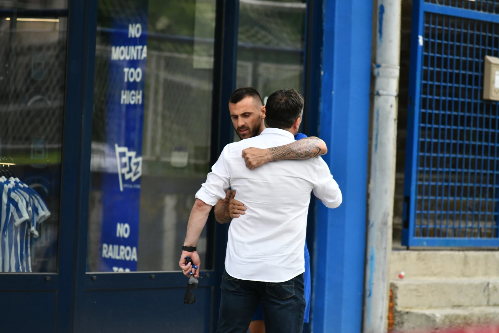 Ćorića je emotivno dočekao kapiten Krpić