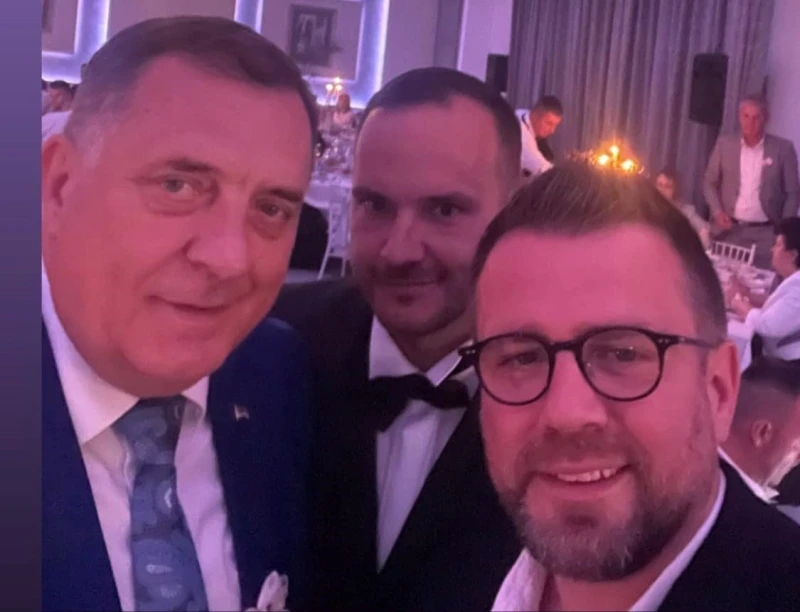 Misimović sa Vicom Zeljkovićem i Miloradom Dodikom