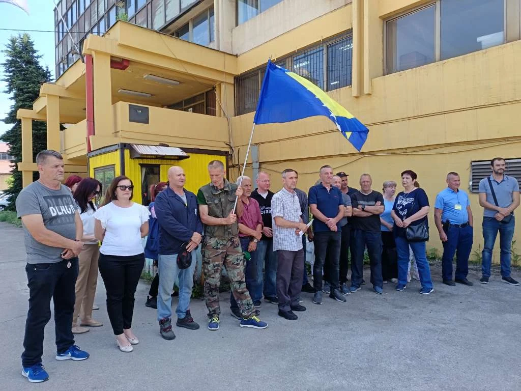 Radnici izašli na protest