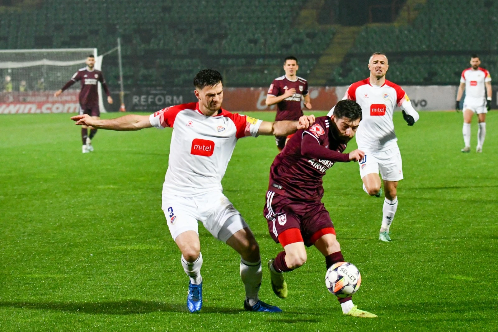 Bart Meijers (lijevo) za Borac odigrao 50 utakmica