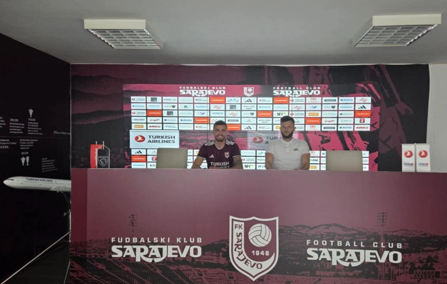 Grigore Turda u društvu menadžera Gorana Stjepanovića