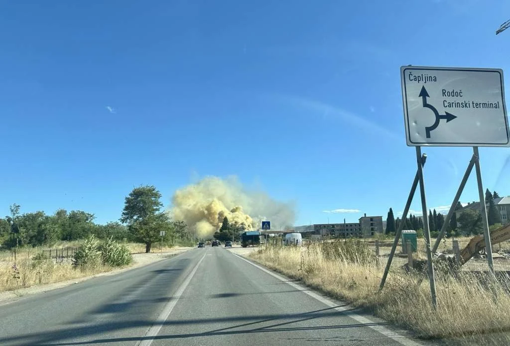 Veliki požar kod Mostara
