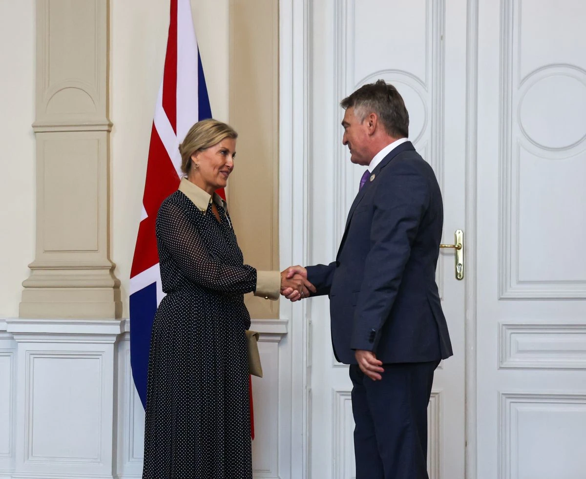 Vojvotkinja od Edinburgha sa Komšićem