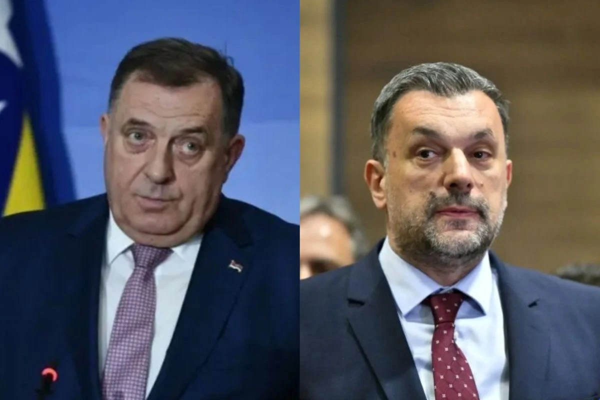 Milorad Dodik i Elmedin Konaković