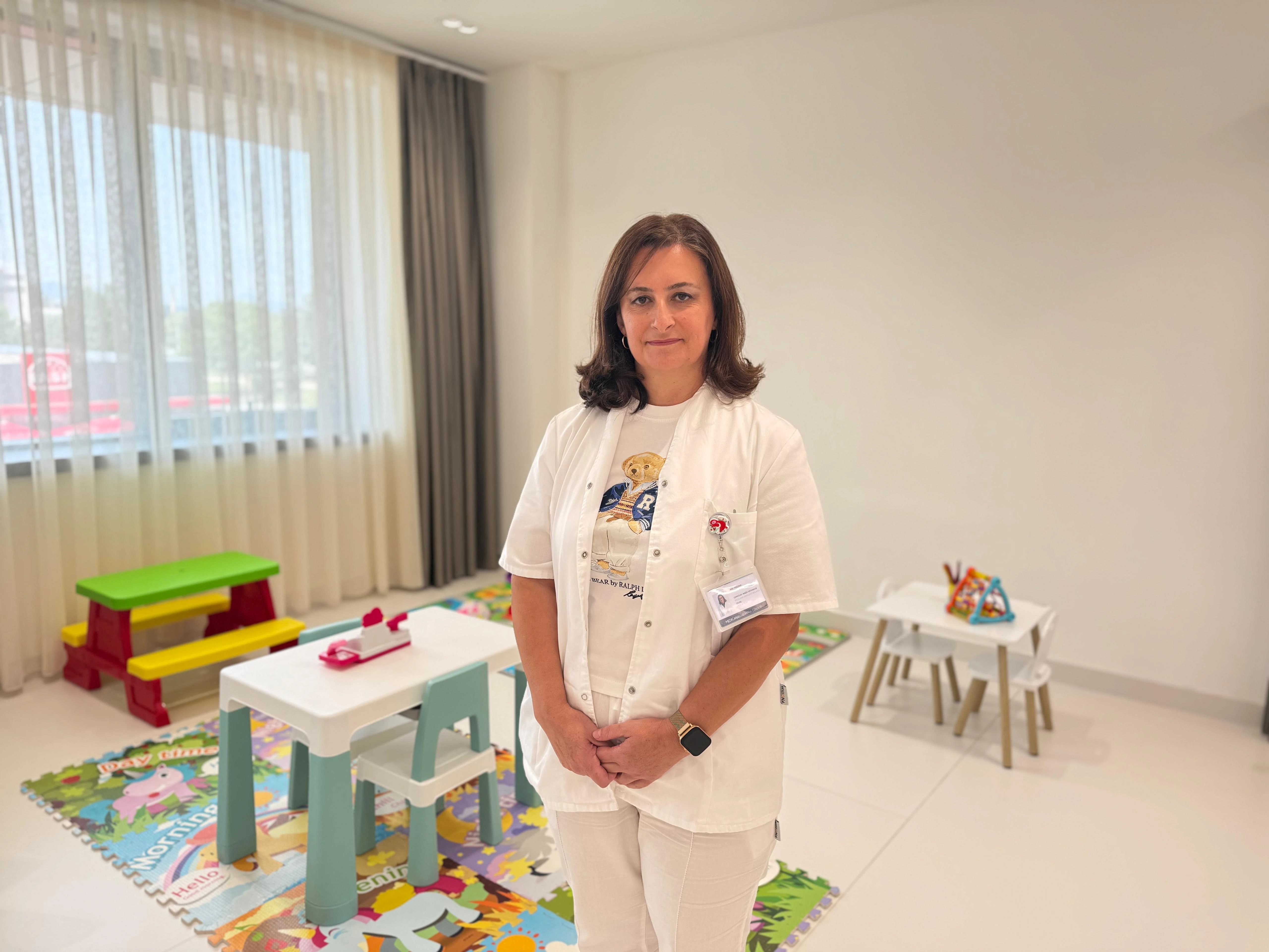 Dr. Mubera Hasanović, specijalista pedijatrije u bolnici Medicana Sarajevo