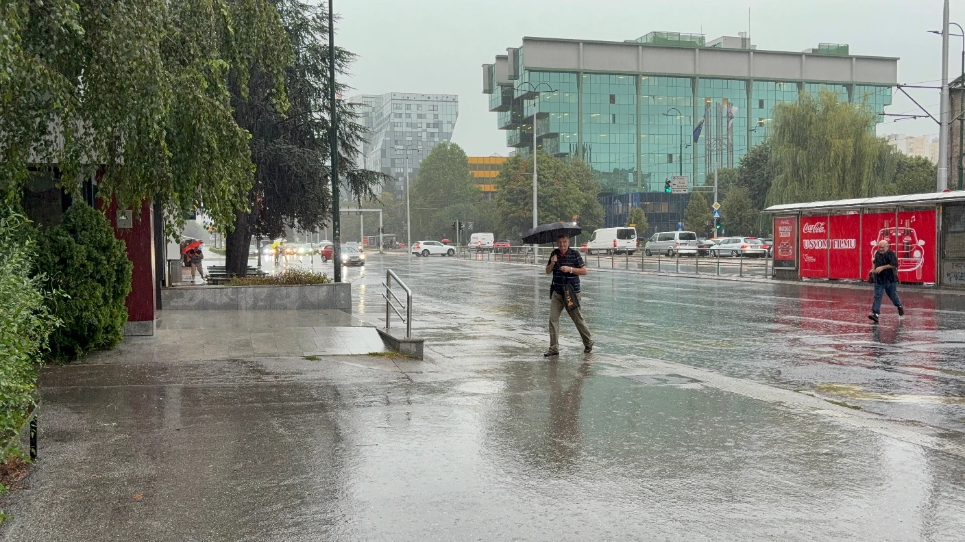 Kiša u Sarajevu