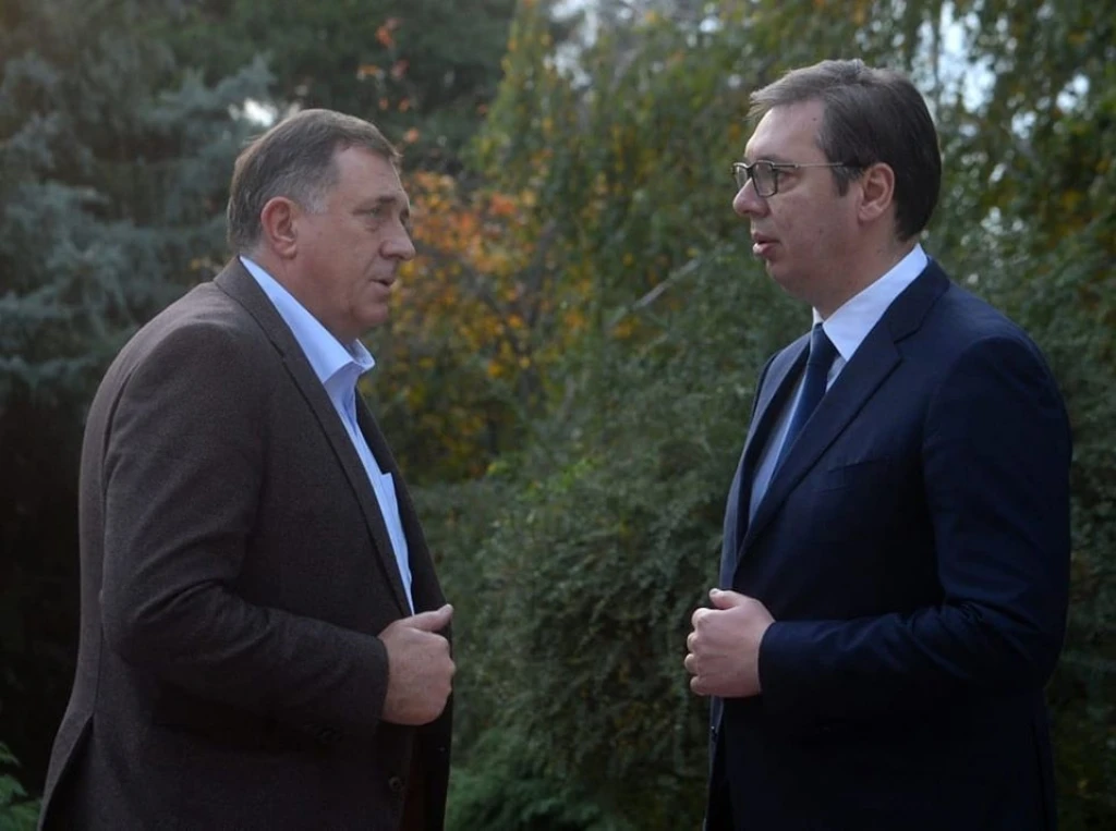 Milorad Dodik i Aleksandar Vučić