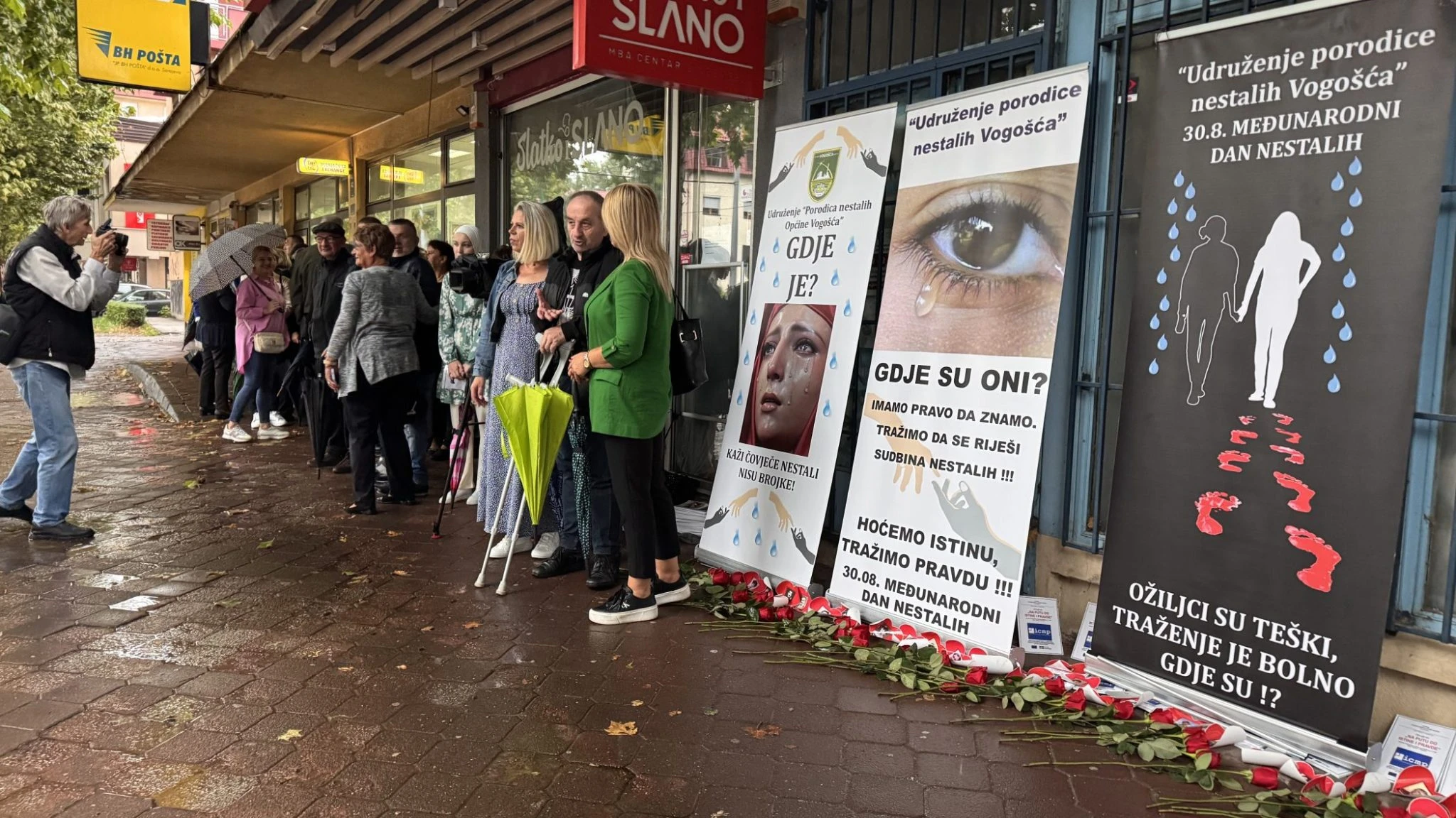 Obilježavanje Međunarodnog dana nestalih u Vogošći