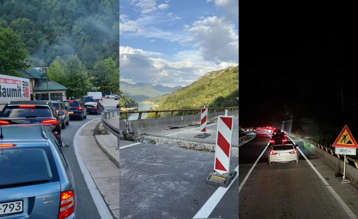 Ogromne gužve na cesti Konjic - Jablanica