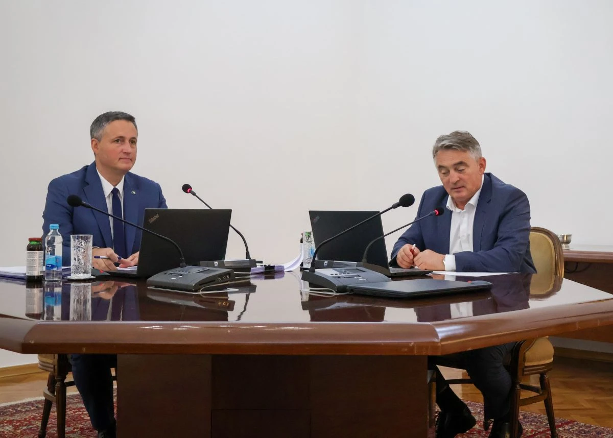Denis Bećirović i Željko Komšić