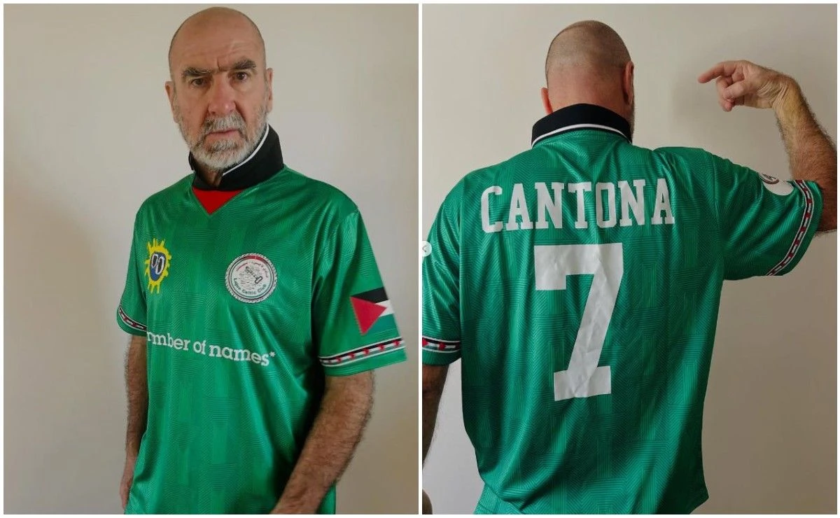 Eric Cantona pozirao u dresu