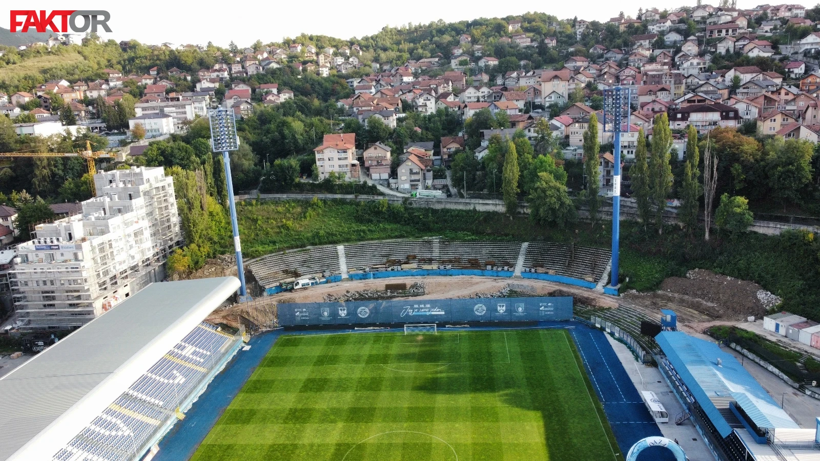 Jug je trenutno veliko gradilište