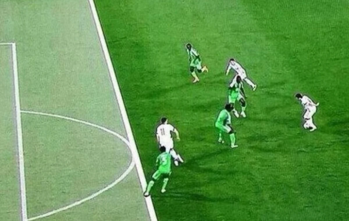 Zbog ovog "ofsajda" je Zmajevima poništen gol protiv Nigerije