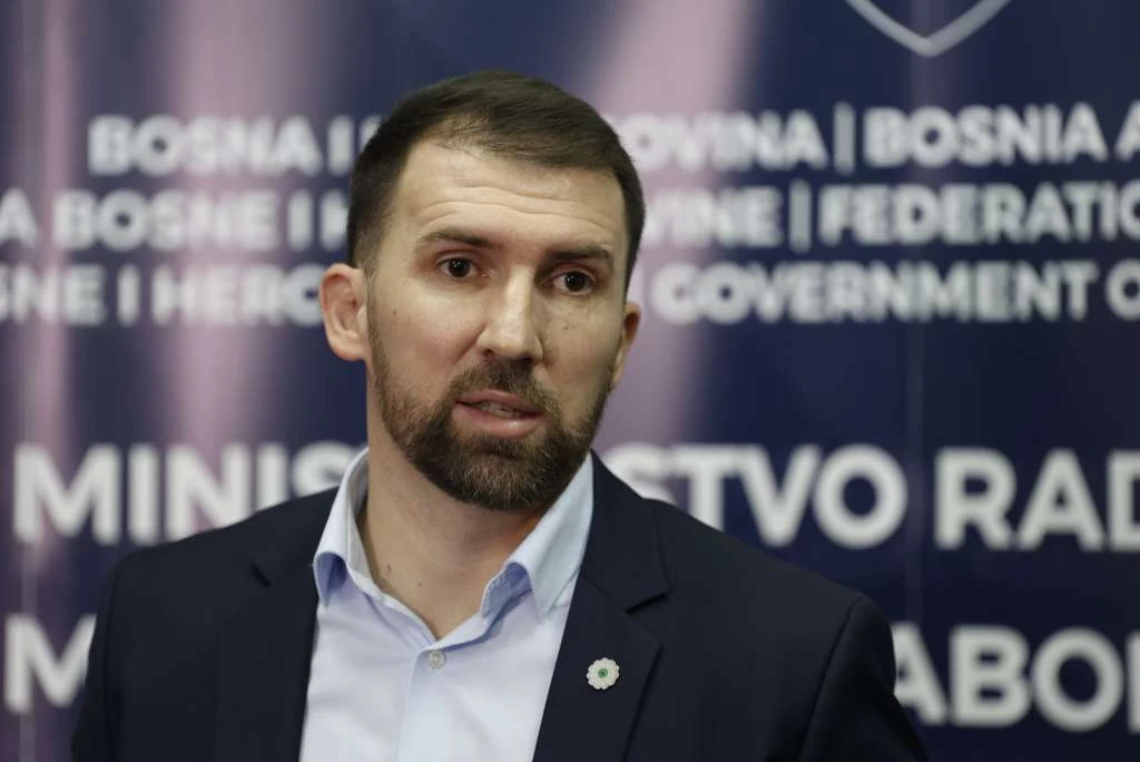 Federalni ministar rada i socijalne politike Adnan Delić