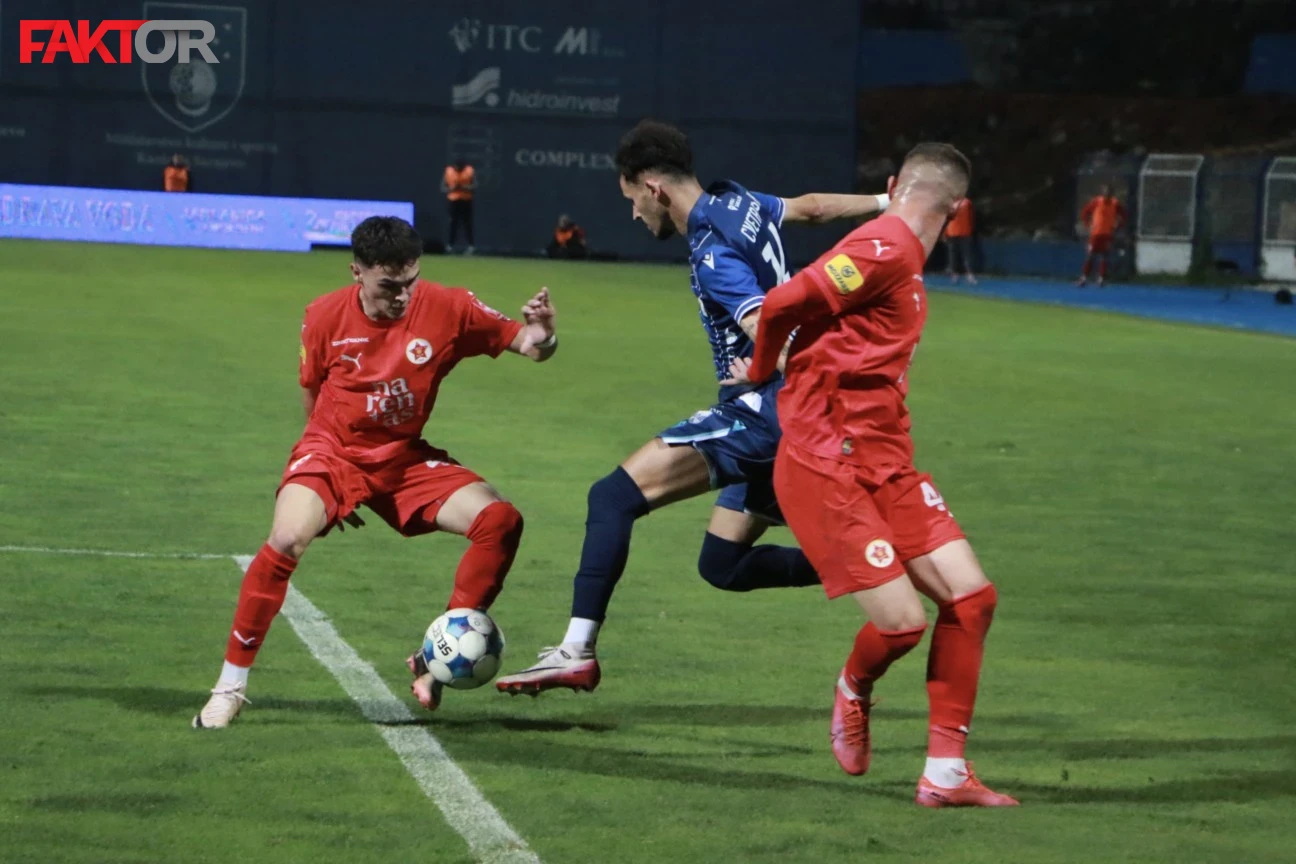 Detalj sa meča na Grbavici